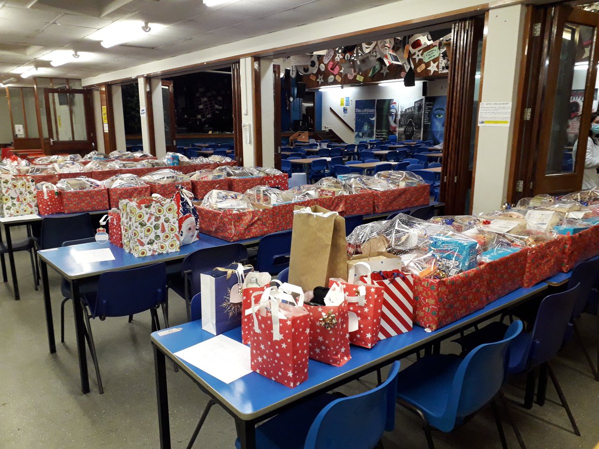 It's a wrap! Thanks to the generosity of our community 72 Christmas hampers and gift bags were created and delivered. Spreading some Christmas cheer. #weareBoclair
