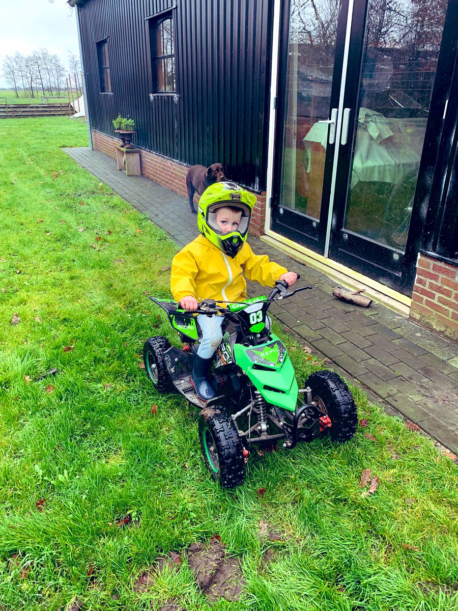 Jee haa! 🏁🤘🏻 Wolkom yn de Wood’n #quad #cross #fryslan
