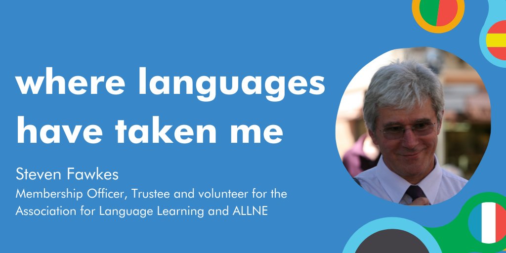 bsmallMFL's tweet photo. Where have languages taken you? Read @StevenFawkes  guest blog in our language learning series below!

https://t.co/8GDhGTMkBC https://t.co/c3mvaRisLO