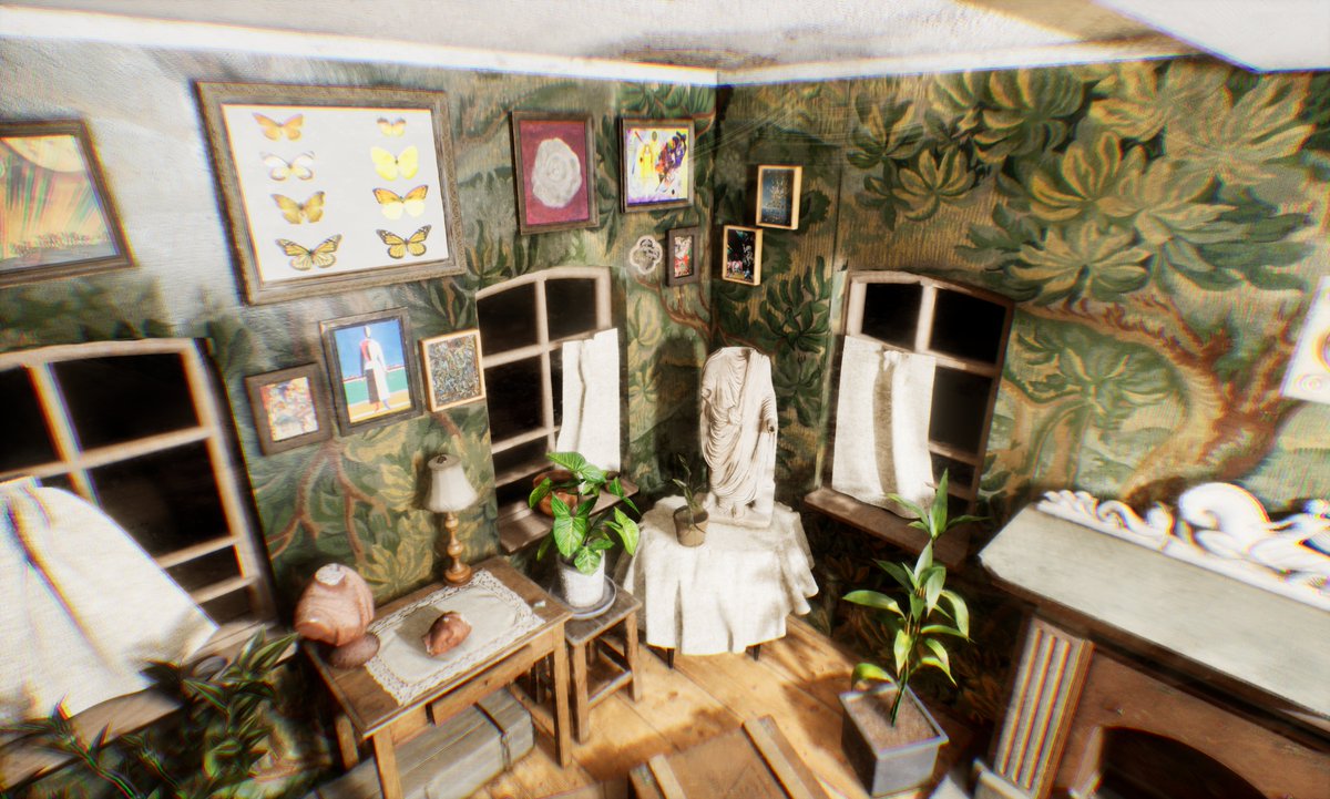 A Collector's Home 🔍~ 
#UnrealEngine4 #QuixelMegascans #Maya #graduate
