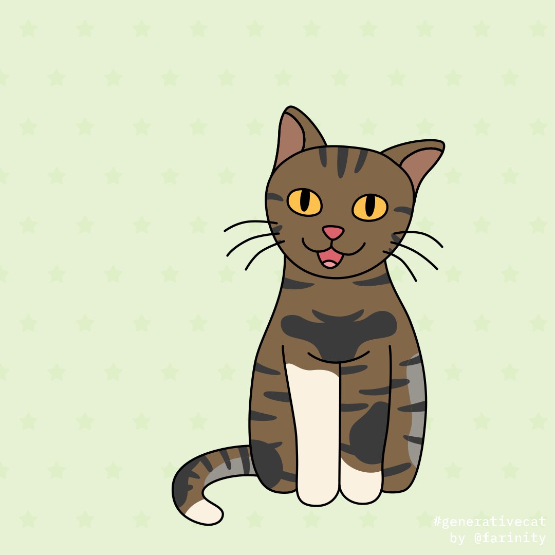 GenerativeCats's tweet photo. Cats leave paw prints in your heart, forever and always.
#generativecat https://t.co/I5rywgW0ea
