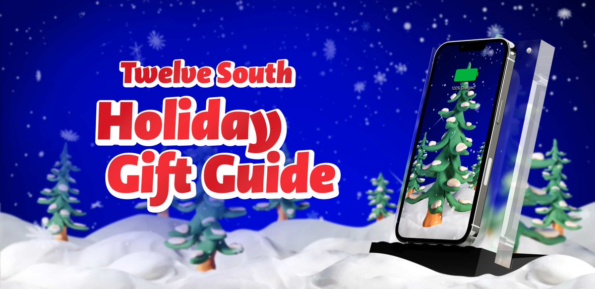twelvesouth's tweet image. Looking for the perfect gift for the #Apple fan or tech lover on your list? We&apos;ve got you covered! Check out our 🎁 𝙷𝚘𝚕𝚒𝚍𝚊𝚢 𝙶𝚒𝚏𝚝 𝙶𝚞𝚒𝚍𝚎🎁 for amazing gear for all your favorite devices here ➡️ bit.ly/31kqhmp #TechGiftGuide #TechHoliday #TwelveSouthHoliday