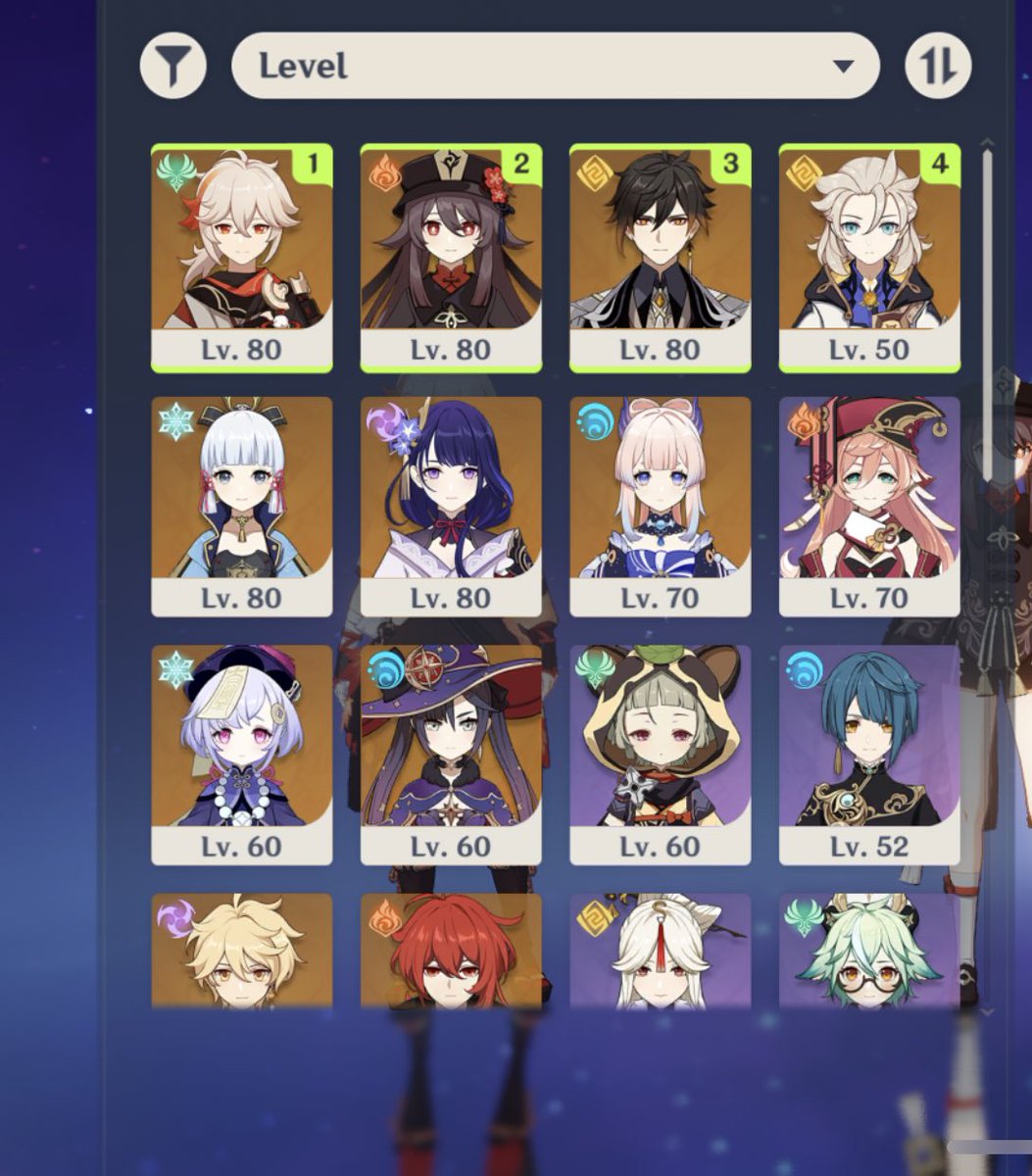 neuropog's tweet photo. WTT GENSHIN ACC 
Trading genshin account, NA AR 54 
- mostly well maintained 
-SOH and kokomi C1 
- all 4* except Gorou 
LF: any server, AR 45+. Must have well built Itto + BIS. 
if lowball, will accept GF 
#genshintrade #wttgenshin #tradegenshin #genshinimpacttrade #WTT #WTS https://t.co/SjM1LYfUp5