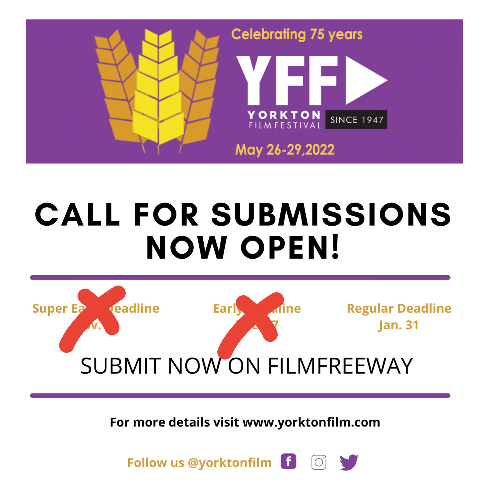 Yorkton Film Fest on Twitter "We are on the final stretch!Our super