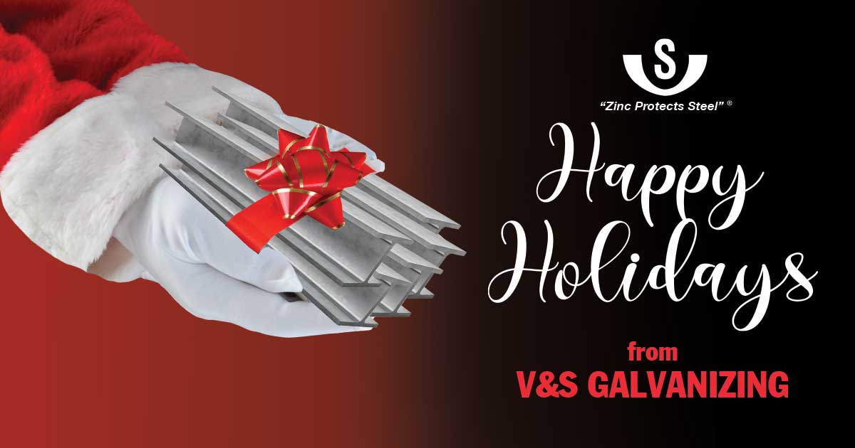 VSGalvanizing's tweet image. Happy Holidays from V&amp;amp;S!