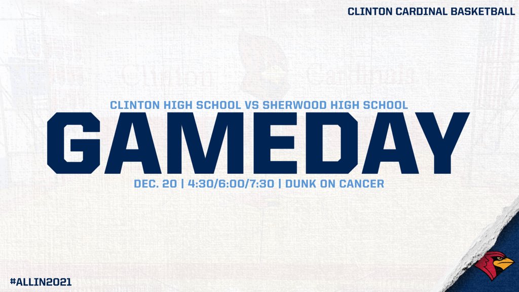 CHSCards's tweet photo. 🚨🚨🚨
Good afternoon Cardinal Faithful! There has been some confusion regarding tonight’s #DunkOnCancer games at CHS. Games will begin at 4:30 PM, starting with JV Boys, followed by Varsity Girls & Varsity Boys.
See y’all tonight❗️❗️❗️
#AllIn2021
#itsagreatdaytobeacardinal https://t.co/N9bFTruOU2