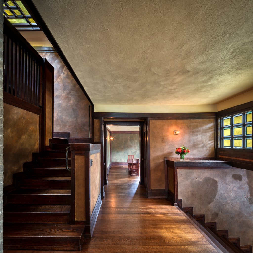 To love beauty is to see light - Victor Hugo.
The light inside Frank Lloyd Wright’s <a href="/WestcottHouse/">Westcott House</a> had such a calming and zen-like quality to it. 
So in the holiday hustle, I’m just going to leave this image here and not complicated it with words.
Take a deep breath and enjoy. 🙏