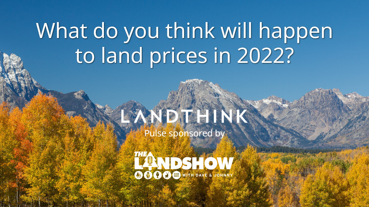 📊 Have you answered the December Pulse? Time is running out! We want to hear from you! Thanks to <a href="/TheLandShowSE/">The Land Show</a> for choosing and sponsoring this month’s #LANDTHINK Pulse question. Answer here: ow.ly/cAnL50HfQ0V #realestate #land