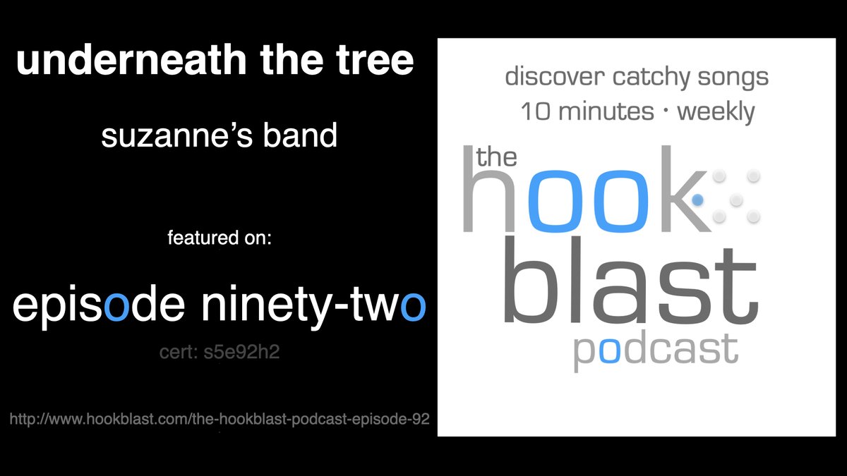 Fans of <a href="/SherylCrow/">SherylCrowLovers</a> and <a href="/TheBonnieRaitt/">Bonnie Raitt</a> will enjoy this holiday song about appreciating the people in our lives not just at Christmas, but all year long!  "Underneath The Tree" is featured on Episode 92 of #TheHookblastPodcast bit.ly/3ySssKo #NewMusic #JustTheHooks