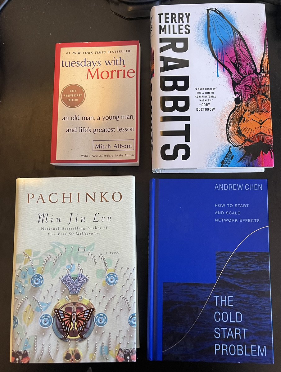 Winter break reading list

What’s on yours?