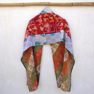 Cotton Scarf Neck Wrap Stole veil Sew Long Valentines Day Scarves handmade SL78