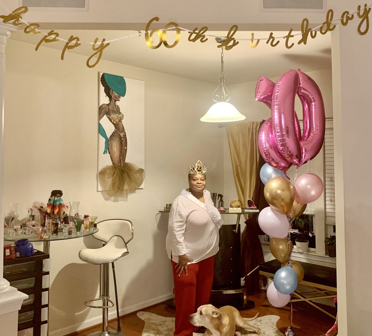 EricBAnthony's tweet photo. And the celebration continues…my Mommy is 60! My first LOVE, my first teacher, my first hero, my first bestfriend, my first example of it all. I LOVE you, endlessly til infinity and forevermore!
Y’all, look at Ms. Cookie…60! 😍😘❤️ #HappyBirthday #BirthdayGirl #MsCookie #LOVE https://t.co/wsFSpJSpC3