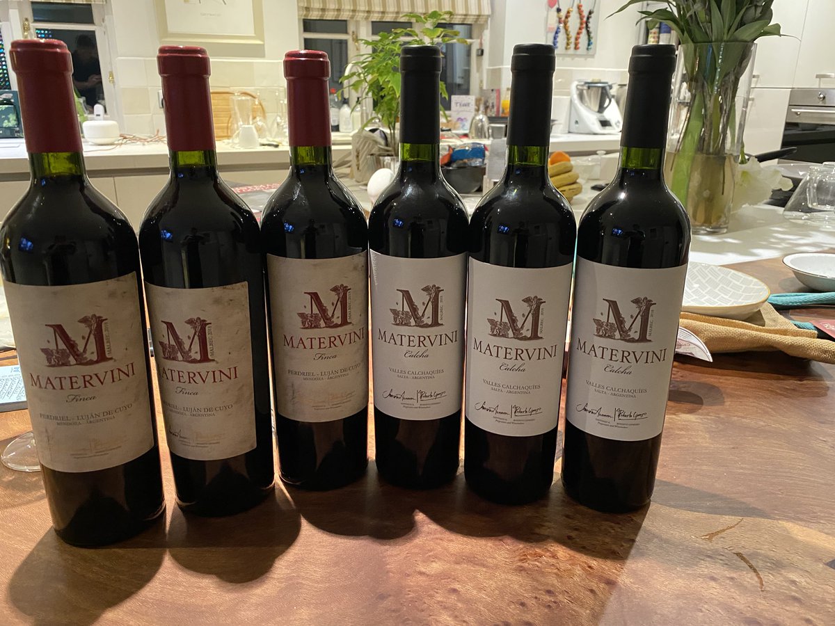 Look what’s just arrived from Argentina! One of the best wines in the world <a href="/Matervini/">Bodega Matervini</a> simply stunning! #mendoza thanks to winemaker Santiago for this special wine