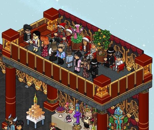 ONU_Of_Habbo's tweet photo. Nous sommes très heureux d'avoir remporté l'awards du RPG non officiel. Un grand bravo merci à toutes et tous et en particulier à @HncFeed pour l'organisation. Passez de bonnes fêtes ❤️
(Pensez à masquer la dinde de Noël, elle pourrait vous transmettre le Dindonavirus) https://t.co/WPid9FhMh1