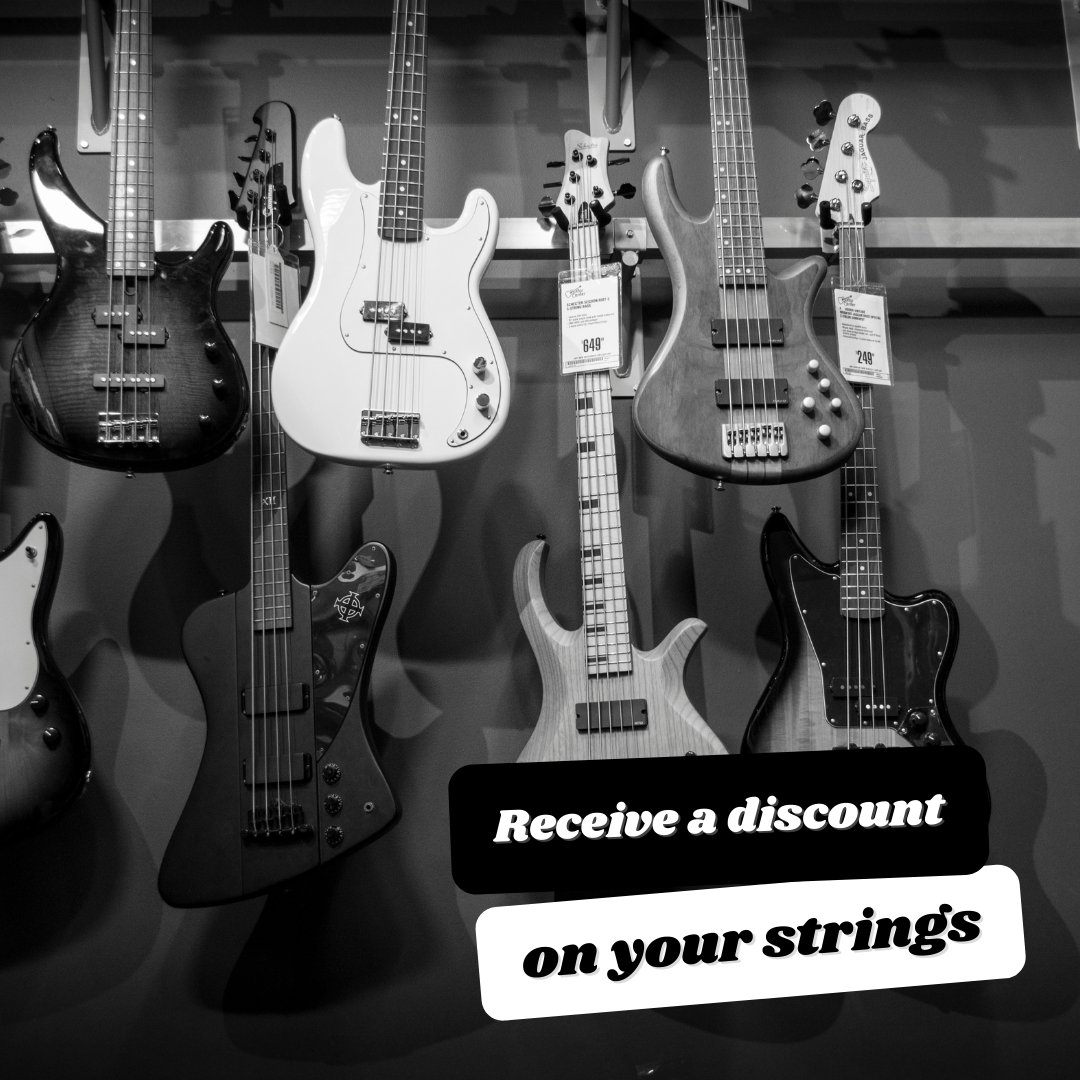 Spend your free time as a Dean Markley artist and receive a discount on your strings! Message us on Facebook to learn more!