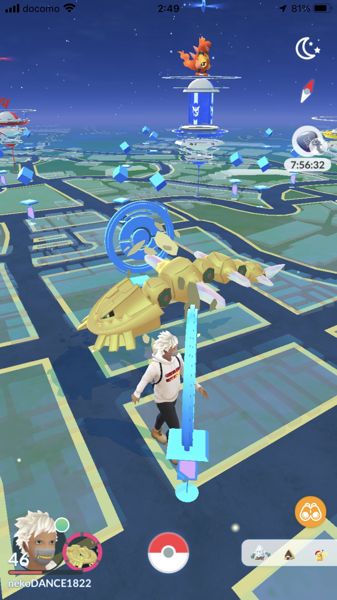 黒猫先生 このモビルアーマー感がたまらない ポケモンgo 色違い ハガネール メガ進化 T Co Tsj7nmsney Twitter