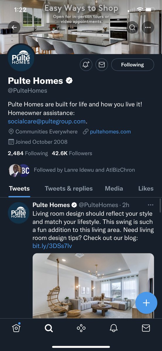 cmfcline's tweet photo. @pulte @PulteHomes Already do.  $Sundrop1991 https://t.co/2ayLgrxuFh