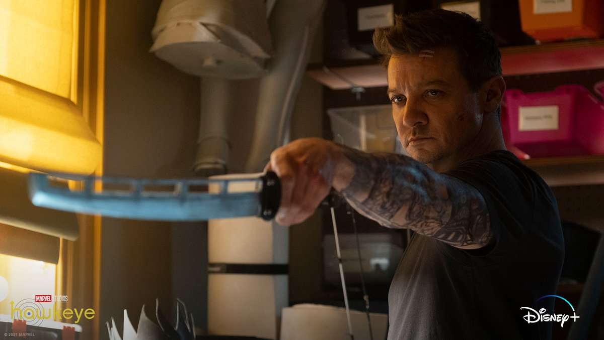 MarvelStudios's tweet photo. Don’t miss all the events of episode five of Marvel Studios’ @HawkeyeOfficial, now streaming on @DisneyPlus. https://t.co/CBLnvRy9vA