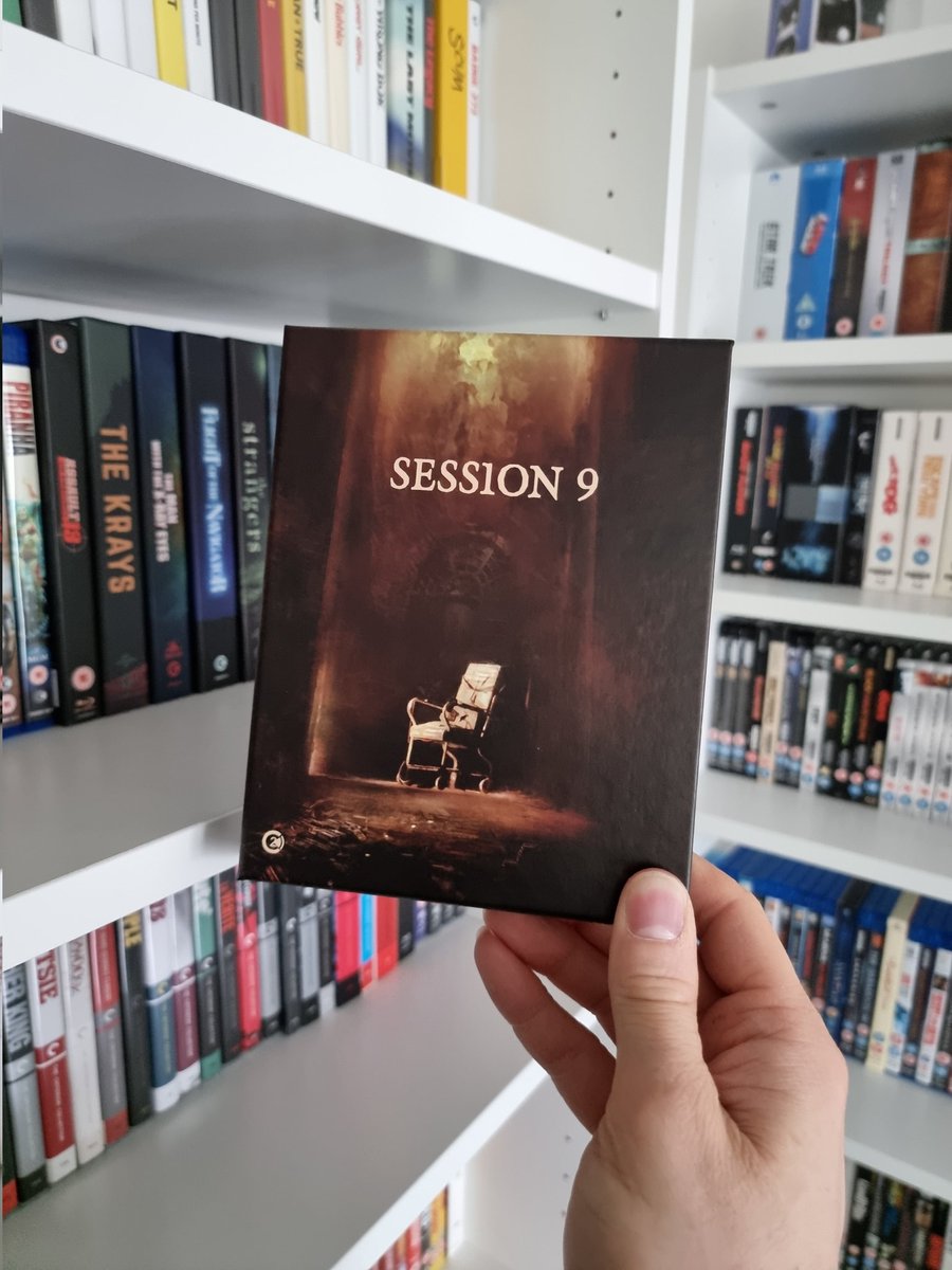 Danmears20John's tweet image. Remember this being a proper creepy film when i first watched it. Can't wait to revisit it again with this spectacular edition brimming with special features from @SecondSightFilm. #bradanderson #session9 #horror #HorrorMovies