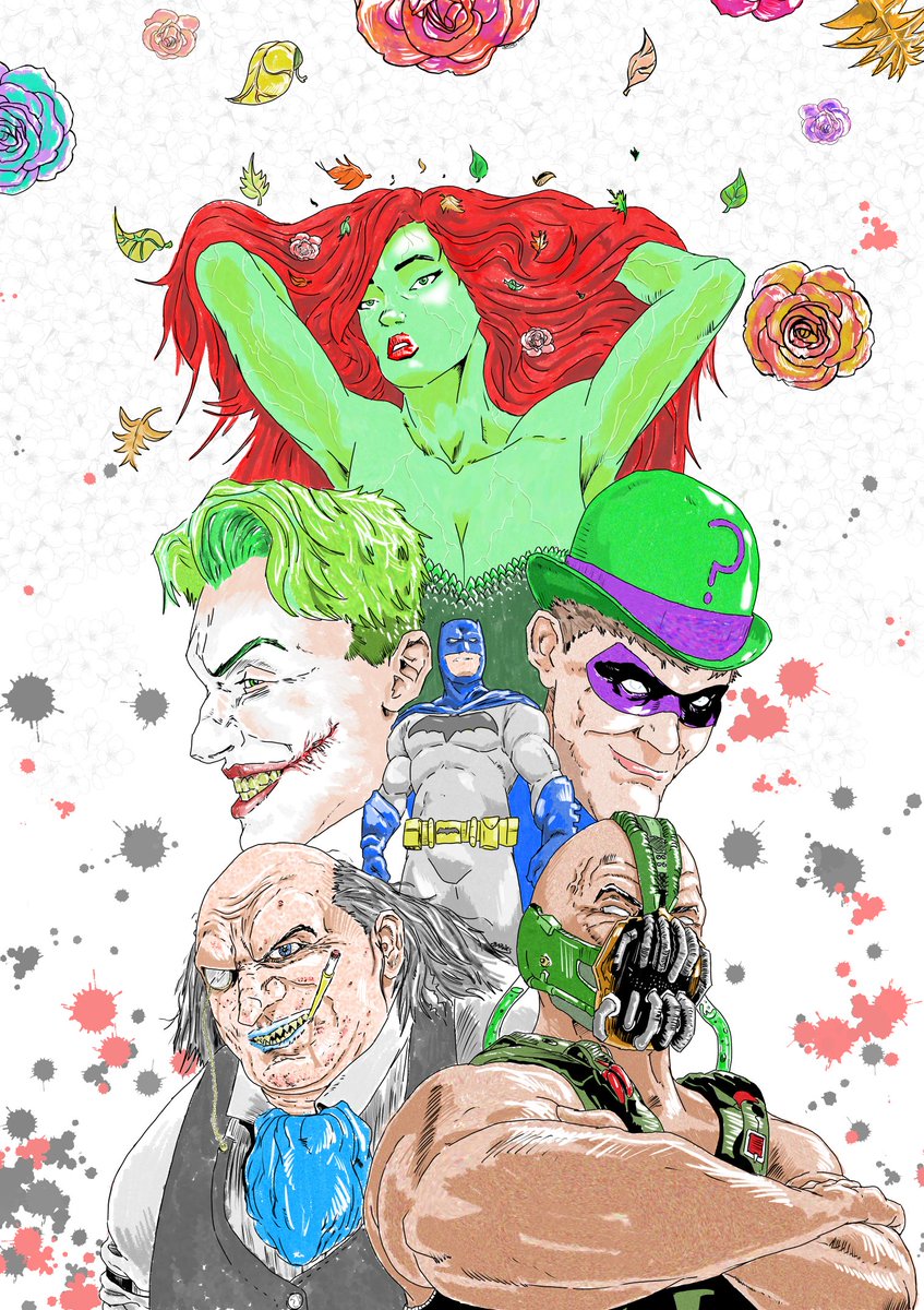GraemeBarnes82's tweet photo. #batman #thebatman #poisonivy #theriddler #bane #thepenguin #joker #thejoker #villains #roguesgallery #dccomics #dccomicsuk
https://t.co/fD6RQ6sUNz 👈 https://t.co/hEV3PeIocF