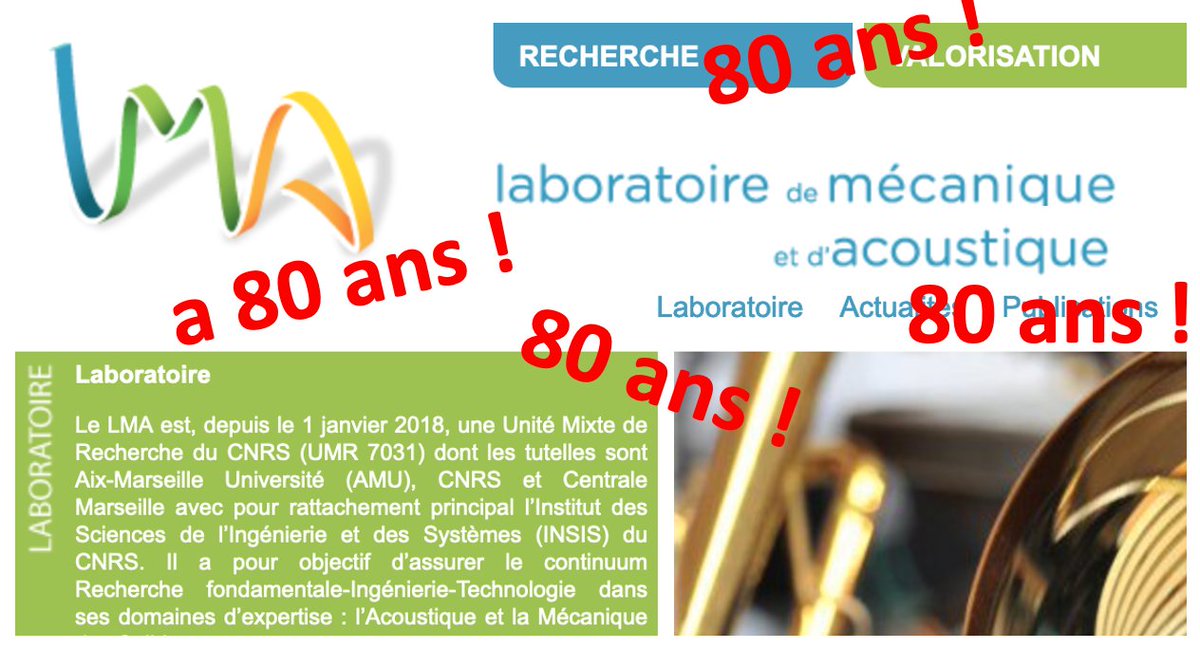 Laboratoire de Mécanique et d'Acoustique-LMA tweet media