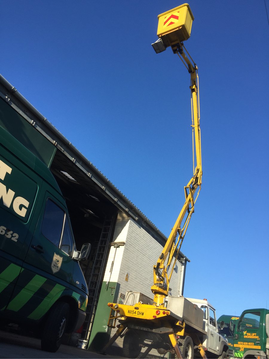 TLE247's tweet image. On these cold days it’s good to look back at those blue sky’s from summer. There weren’t many volunteers for going up in the basket when this cherry picker was tested! For LOLER inspections, service and repair call 0844 225 0281 #safetychecks #summerscoming #LOLER98 #24hourrepair