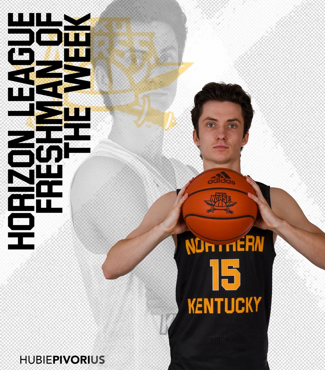 NKU Men's Basketball 🏀 (@nkunorsembb) on Twitter photo Hubie Pivorius is the new #HLMBB Freshman of the Week!!!
Well done, <a href="/HubertasP/">Hubertas Pivorius</a>.
🔗: bit.ly/3GY2Det
#NorseUp ⬛️🟨 Hubie Pivorius is the new #HLMBB Freshman of the Week!!!
Well done, <a href="/HubertasP/">Hubertas Pivorius</a>.
🔗: bit.ly/3GY2Det
#NorseUp ⬛️🟨