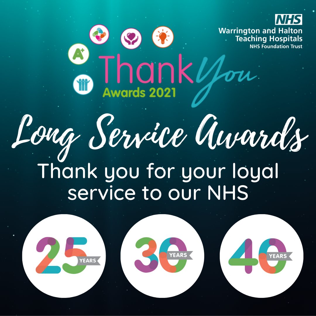 NorthCandMNHS's tweet photo. First up, we are recognising the remarkable achievement of those that have worked the Trust for 25, 30, 40 and even 50 years!! Congratulations and thank you to all our Long Service Award recipients #teamWHH #WHHTYA2020 https://t.co/arRyk2PHP4