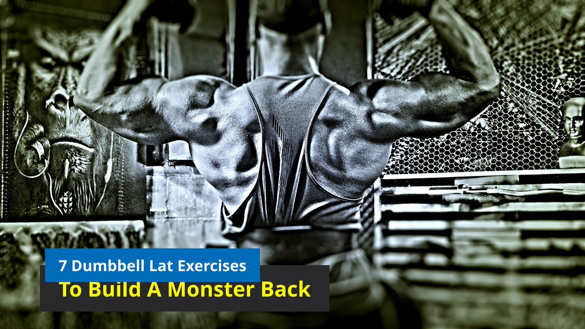 missionjacked's tweet photo. 7 Dumbbell Lat Exercises To Build A Monster Wide Back.  Exercise Four Will Bury You!
#bodybuilding #homeworkout #nattymuscle 
https://t.co/dZQVQHxwbA https://t.co/SAbWBBXBna