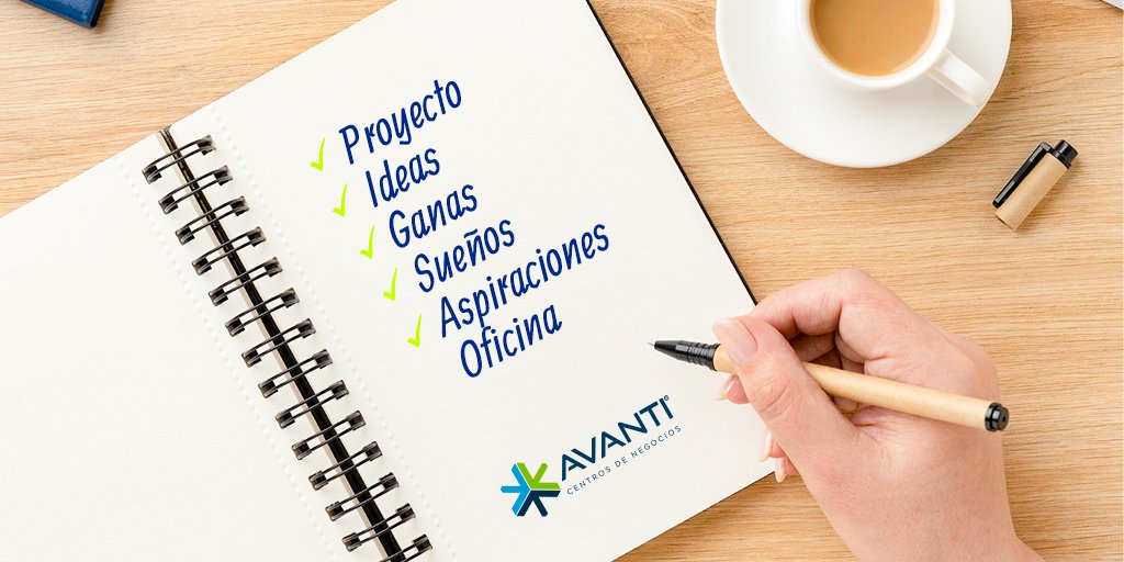 CentrosAvanti's tweet photo. Que no te falte nada en tu lista, con #CentrosAvanti podrás cumplir tus metas de emprender un nuevo negocio, tenemos un plan hecho para ti. Contáctate con nosotros:
🌐 https://t.co/d9rgysNlmf

#coworking #coworkers #officefurniture https://t.co/khDytJhaPl