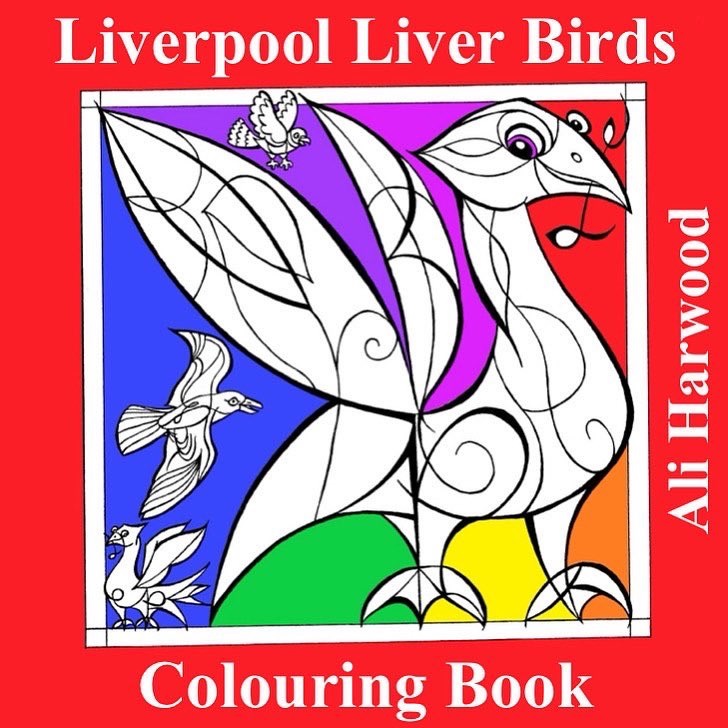 Delighted that @HarwoodAliArt is launching his new colouring book with us tomorrow from 12-noon papaswavertree.com/upcoming-events Thank you to @TellyElk @LoveWavertree for supporting this event. Listen to Ali talk about the book to @bbcmerseyside via: bbc.co.uk/programmes/p0b…