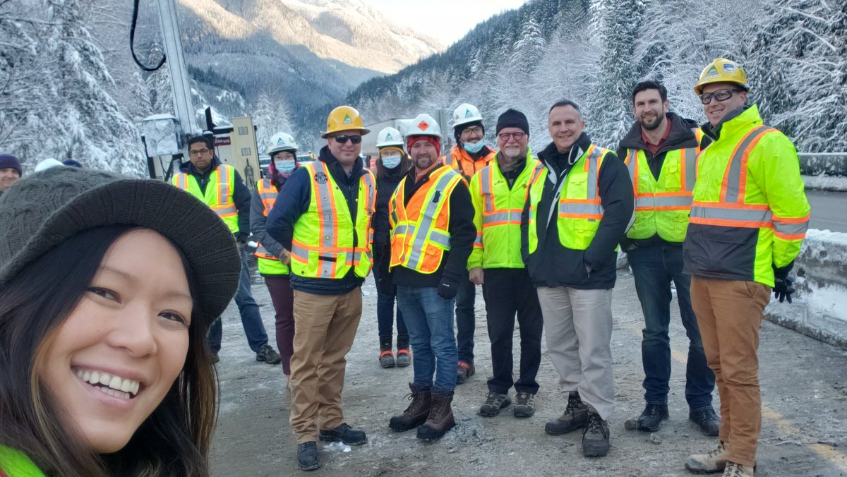 They aren't dressed as 🎅, but the engineers and crews who worked #BCHwy5 definitely saved Christmas for a lot of people. Reopening a catastrophically broken Coquihalla Hwy in 31 days after #BCStorm is definitely a feat for the history books.