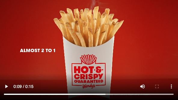 sethberk's tweet image. Serving up their new crispy fries, @Wendys is not about soggy. Though we're not sure how effective their polling is, that we prefer their fries "almost" 2 to 1? Similarly, "almost" 2 to 1 prefer sparkling water to tap...but we'll take either and be happy. 
#PathmaticsExplorer