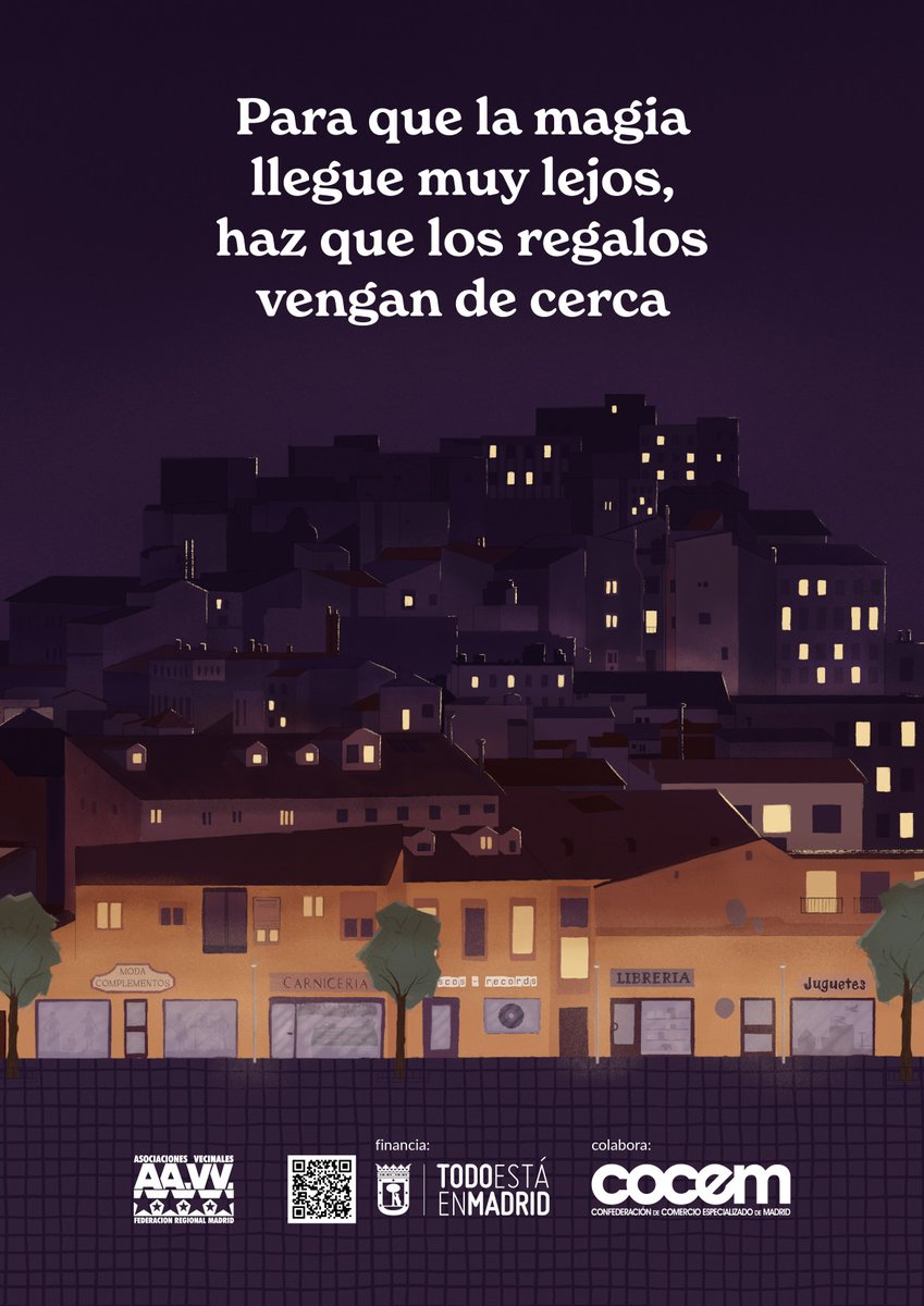 #LaMagiaEstáEnElBarrio
El trato ofrecido por las personas que trabajan en las tiendas de tu barrio es más cercano. En muchas ocasiones nos conocen por el nombre, saben dónde vivimos, conocen nuestras necesidades y gustos y nos aconsejan.
<a href="/FRAVM/">Federación Vecinal de Madrid</a> 
#SomosBarrio