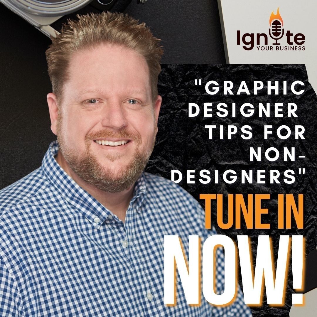 "Graphic Designer  Tips For Non- Designers" Listen to Josh’s answer to this audience question on your favorite podcast platform:  #Applepodcast, #Googlepodcast, #spotify, #amazon, #pandora, and more. Or, stream it right from our site at bit.ly/33cT7Dx!