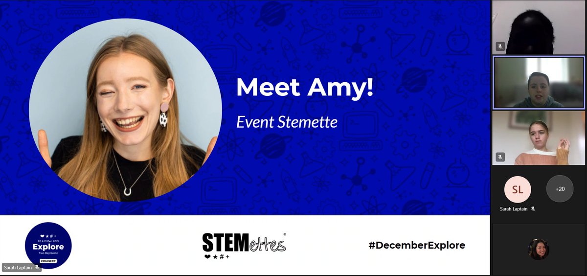 Stemettes's tweet photo. Here's a roundup of what #DecemberExplore participants have been up to on day 1. 

#WomeninSTEM
#GirlsinSTEM
#STEMeducation https://t.co/i2sZnTRy0j