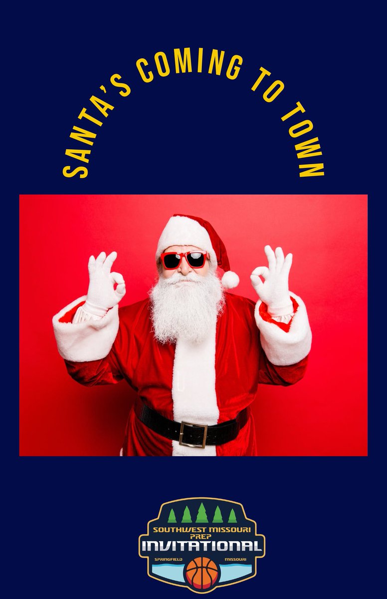 SWMOPrepInvite's tweet photo. Tired of holiday 🎁 shipping delays?
Get your 🎟 to the #SWMOPrepInvitional today! 🎅🏻 sent email today guaranteeing he can can have 🎟 ready as soon as you need them!
🎅🏻 favorite shot is 👌🏀
🎟| https://t.co/G34T8YkMIc
#SWMOPrepInvitational https://t.co/N2h8s6dMw1