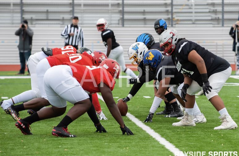 juggtony_'s tweet photo. Blessed to have been given the opportunity to play in this years Crab Bowl. Had a great time and I learned a lot! @CoachTaylorWiHi @PatODonnell54 @Blazer_Football https://t.co/tcDXIBCLCG