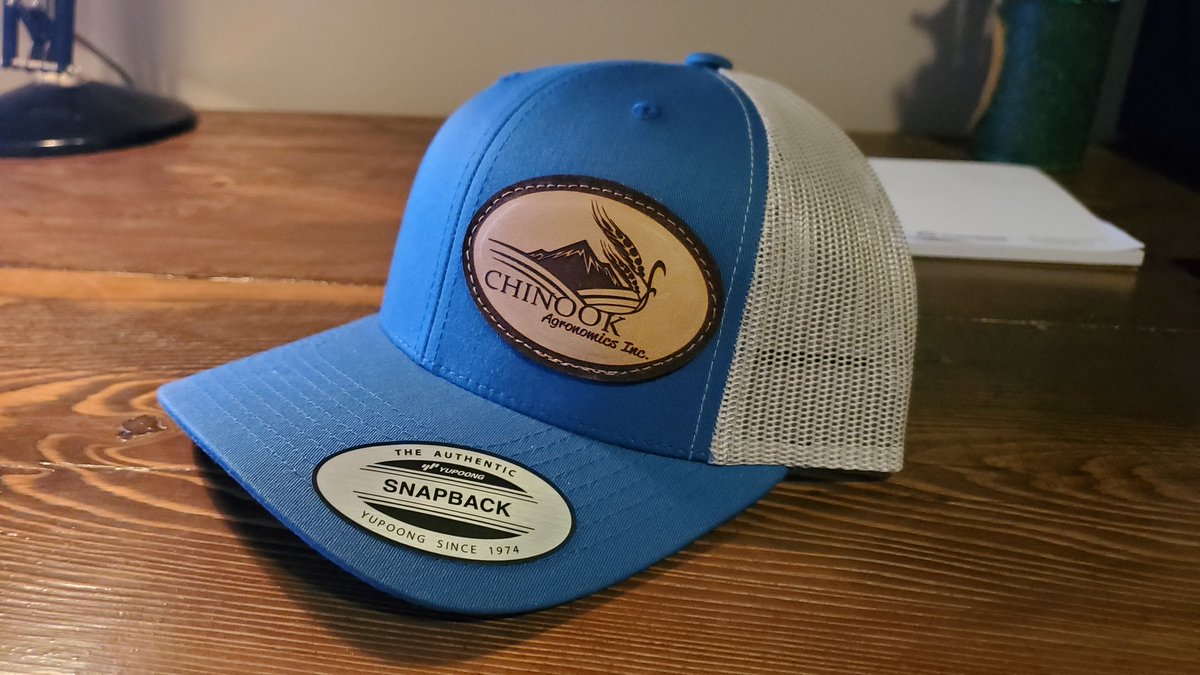 chinookag's tweet photo. New hats are in the house and look fantastic! Big thanks to Sheri Laye at Coyote Designs & Embroidery.
#chinookag
#plant22
#scout22
#harvest22
#precisionag
#farmgear https://t.co/wuZhTVdDXA