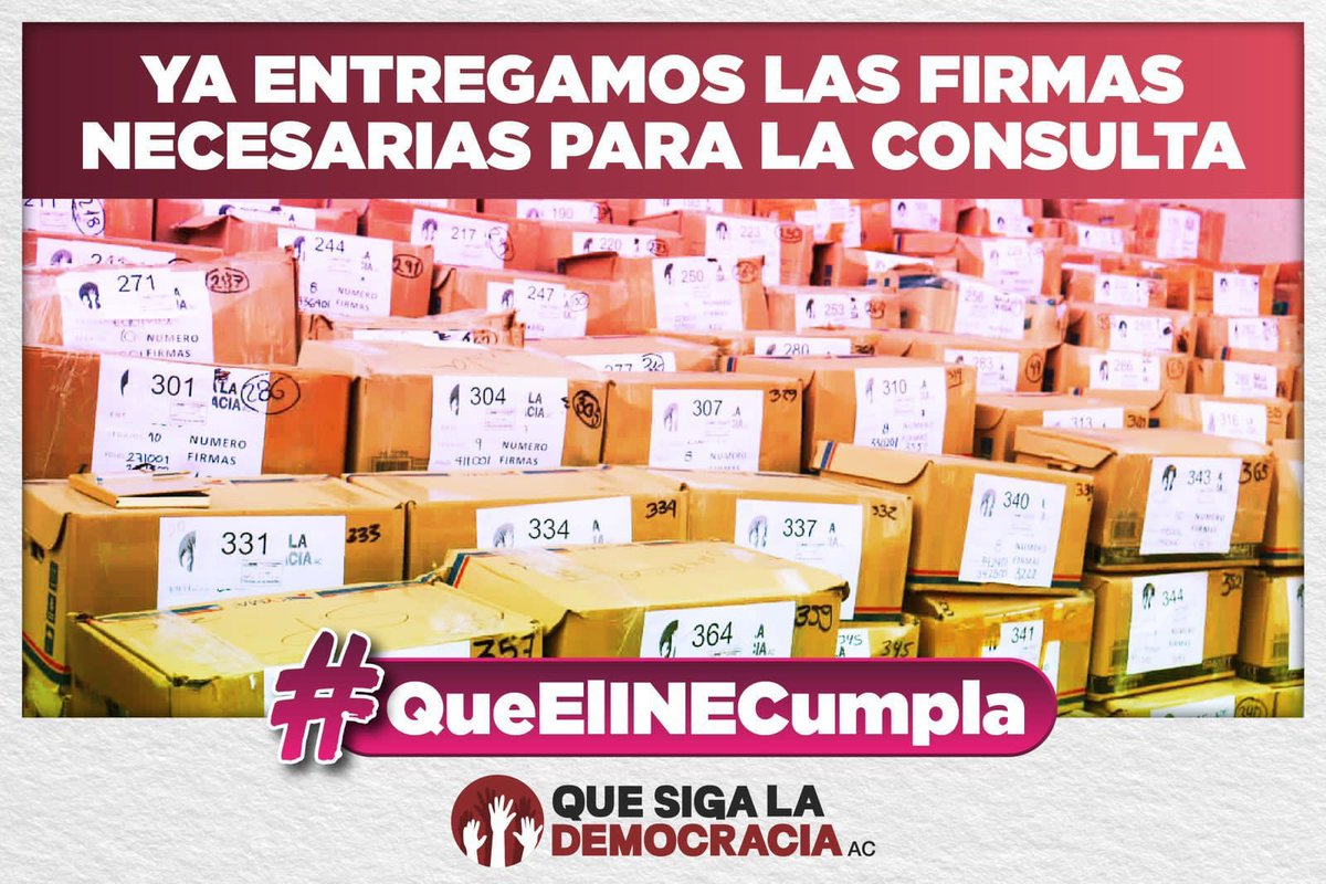 JUAN_MARTINGS's tweet photo. La democracia participativa es un derecho para las y los mexicanos, que no se vulnera ni debe atropellarse.
El INE debe ajustar su presupuesto y NO suspender el proceso de revocación de mandato, frenar sus excesos salariales y atender a la voluntad del Pueblo.
#QueElINECumpla https://t.co/4rztvKYDZm