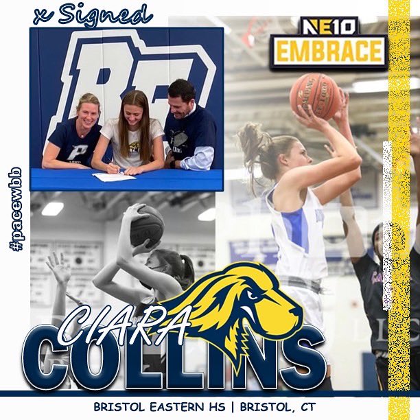 PaceWBB's tweet photo. Welcome to the family, our 2️⃣0️⃣2️⃣2️⃣ signees look tough! 😈💪🔥
Swipe to see the trio 👈👀 #pacewbb #welcometothepound #rolldogs 🐕 #gosetters #paceathletics #paceuniversity 💙💛 https://t.co/4WPBj543b7