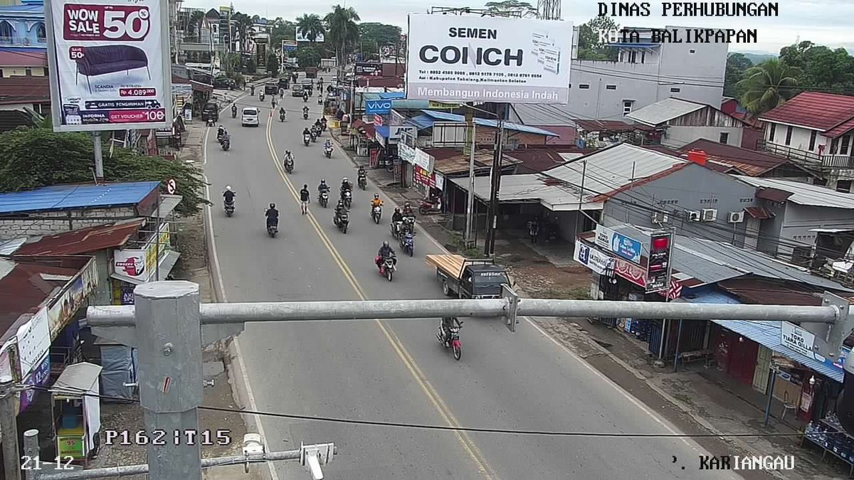 Dishub_Bpn's tweet photo. Selasa (21/12/2021) Pukul 08 : 32 WITA, Situasi Lalu Lintas Simpang KARIANGAU terpantau lancar, dihimbau kepada pengguna jalan agar tetap berhati-hati dalam Mengemudikan Kendaraan anda, Konsentrasi serta Utamakan Keselamatan bukan Kecepatan.#infolalinbpn https://t.co/gh5BmXN6nX