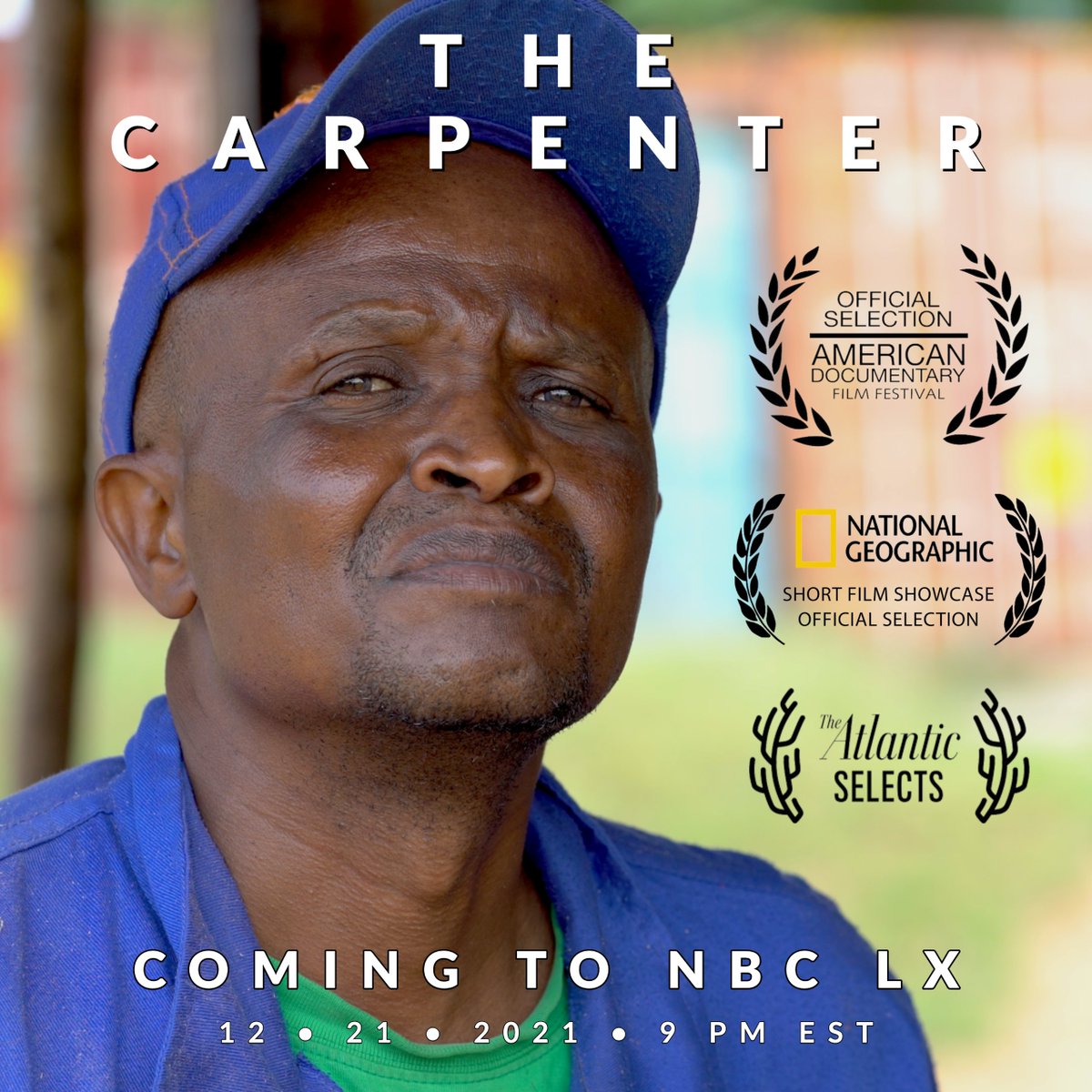 Excited to make my national television & streaming platform directorial debut tomorrow when my short documentary, The Carpenter, airs on NBC LX & Peacock! The Carpenter is about David Miti, a carpenter  in Zambia who hand makes devices for kids w/ disabilities. Catch it tomorrow! https://t.co/ReqOG4jVJM