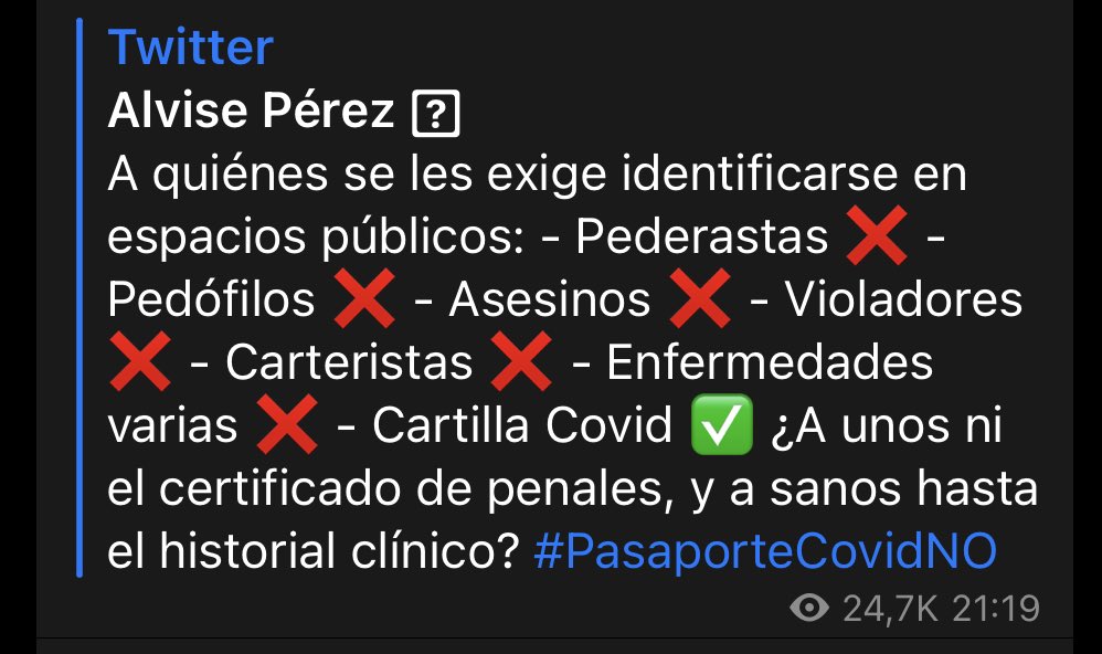 #PasaporteCovidNO