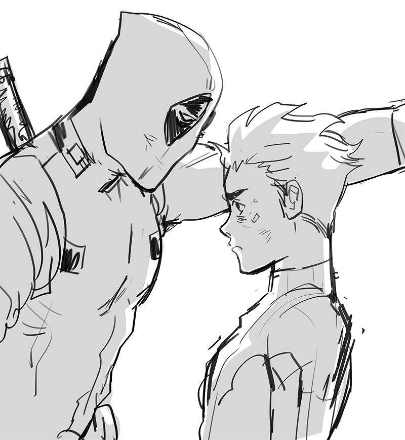 old #spideypool stuff :) 