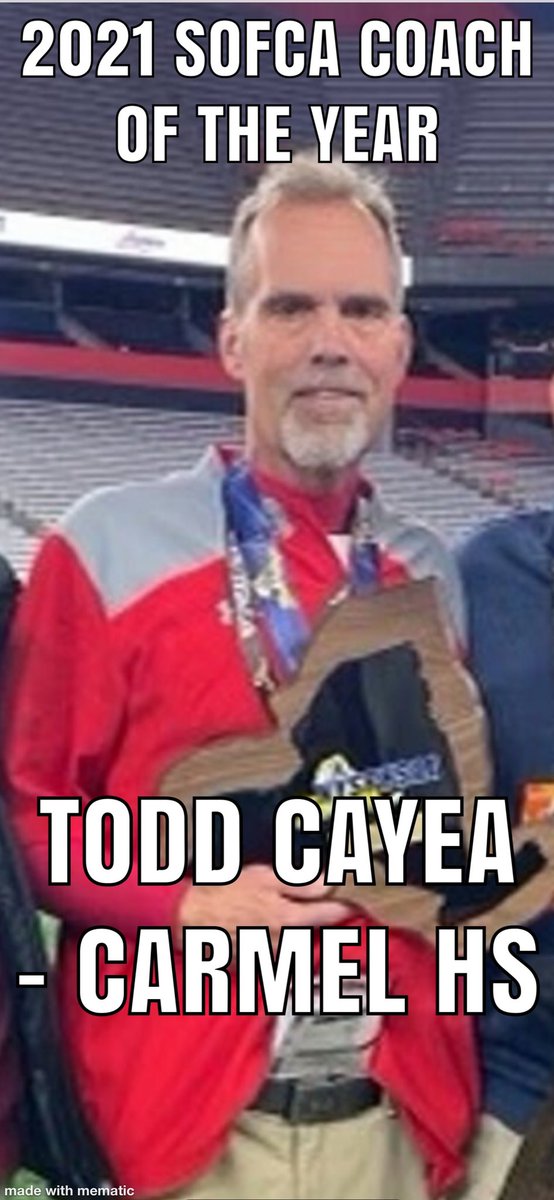 SOFCA (@sofca14) on Twitter photo Voting results are in, and our 2021 SOFCA coach of the year is Carmel High School’s Todd Cayea!! <a href="/coachcayea/">Todd Cayea</a> <a href="/Coach_Nguyen/">Jimmy Nguyen</a> <a href="/DirectRays/">Ray Gallagher 🇺🇸</a> <a href="/HVSportsReport/">Rich T HVSR</a> <a href="/KDJmedia1/">Kevin Devaney Jr.</a> @lohudinsider <a href="/CarmelRams/">Carmel Rams</a> <a href="/Carmelschools/">Carmel Central School District</a> <a href="/CarmelRamsBC/">Carmel Rams Booster Club</a> Voting results are in, and our 2021 SOFCA coach of the year is Carmel High School’s Todd Cayea!! <a href="/coachcayea/">Todd Cayea</a> <a href="/Coach_Nguyen/">Jimmy Nguyen</a> <a href="/DirectRays/">Ray Gallagher 🇺🇸</a> <a href="/HVSportsReport/">Rich T HVSR</a> <a href="/KDJmedia1/">Kevin Devaney Jr.</a> @lohudinsider <a href="/CarmelRams/">Carmel Rams</a> <a href="/Carmelschools/">Carmel Central School District</a> <a href="/CarmelRamsBC/">Carmel Rams Booster Club</a>