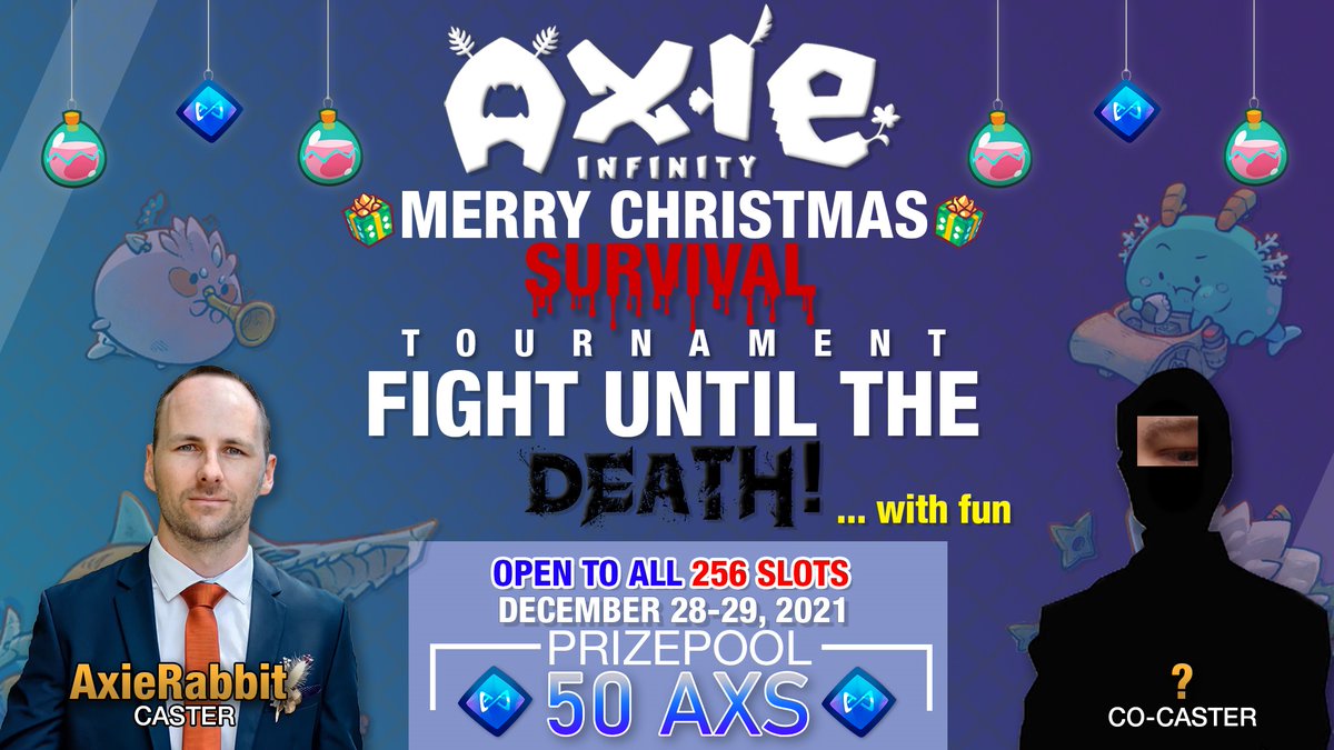 MonsieuRabbit's tweet photo. 👈Guess who is she/he... 👀
If you want join or know if you're in, join our discord and check the tournament section 👇
https://t.co/Sd9GCal0LH
🐰Did you see the trailer? 👉 https://t.co/hPGVLPhlOw
@AxieInfinity  #MerryChristmasSurvival 👆 https://t.co/HCXtnPe4Kr
