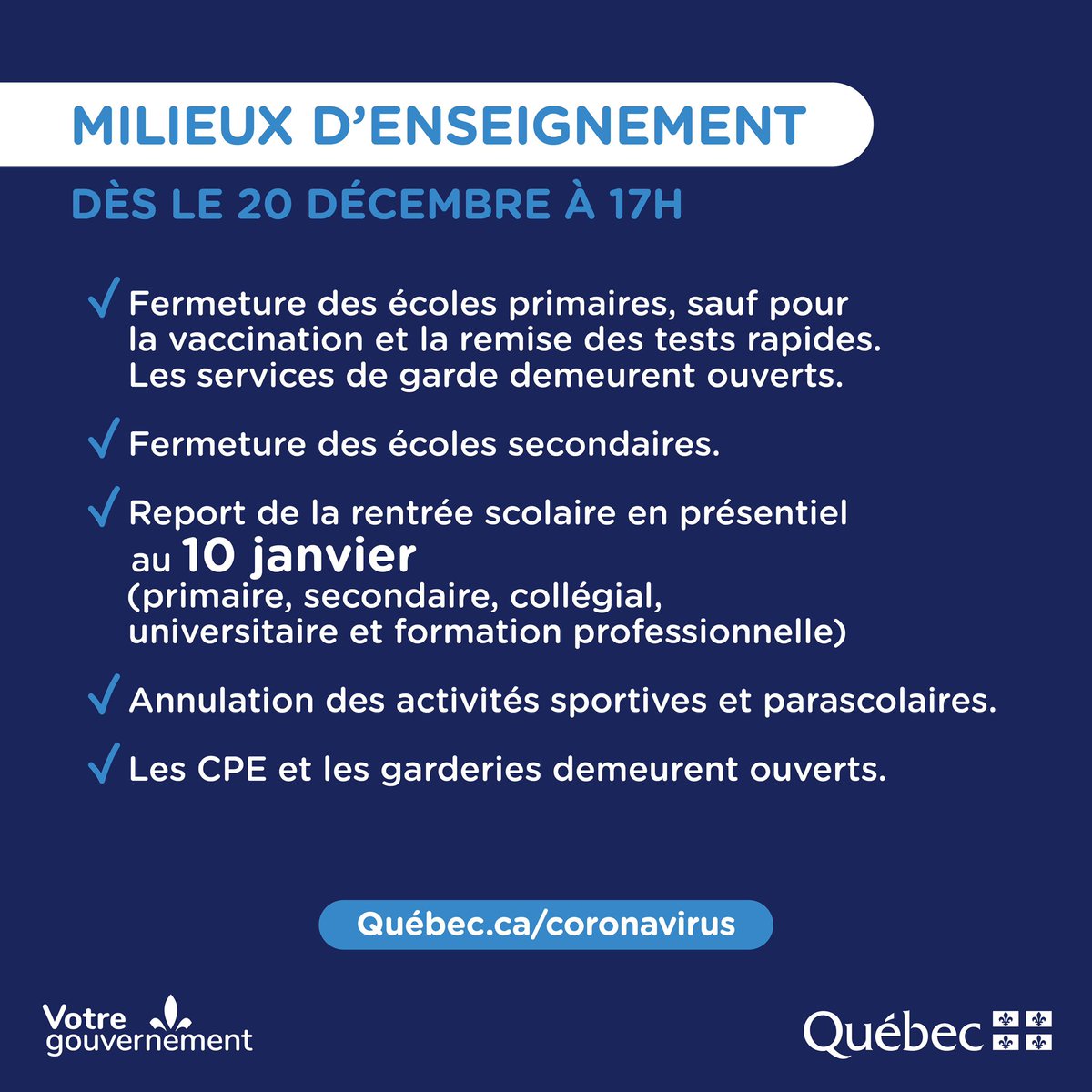 François Legault tweet media
