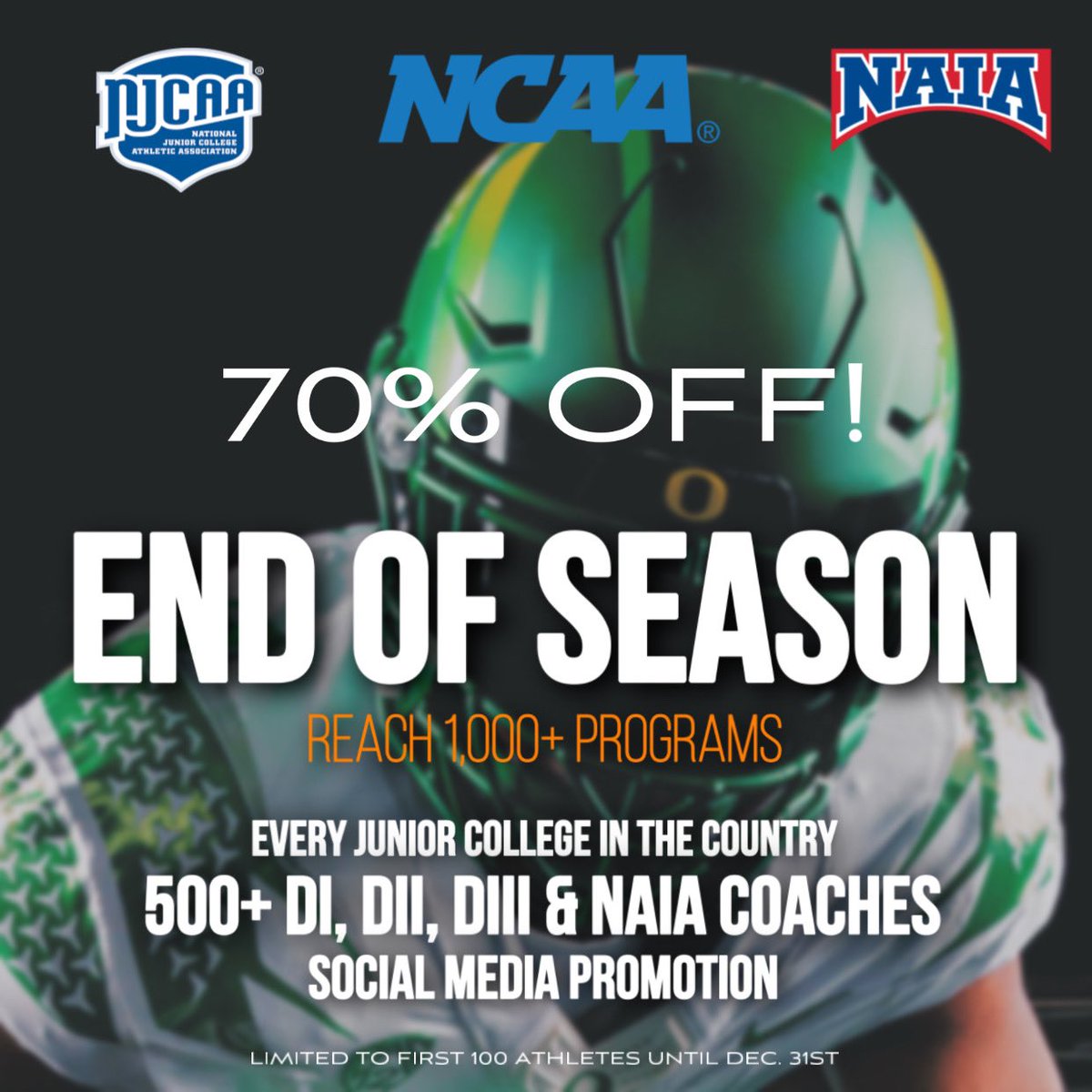 🚨 #ENDOFSEASON 🚨 

Recruiting is heating up… TAKE ADVANTAGE! Send your film &amp; profile out to 1,000s of programs! 

👉 exporecruits.com