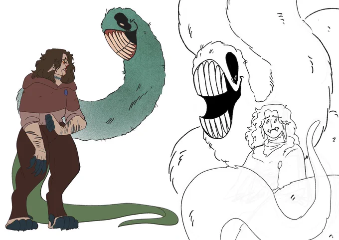 realized I never talked about funkly local god worm so fuckin uhhhhh here's this one tumblr post where i super briefly run down their character 